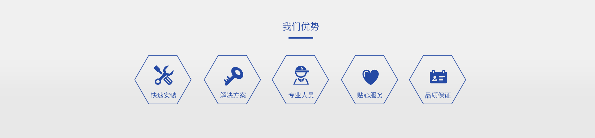 我们的优势